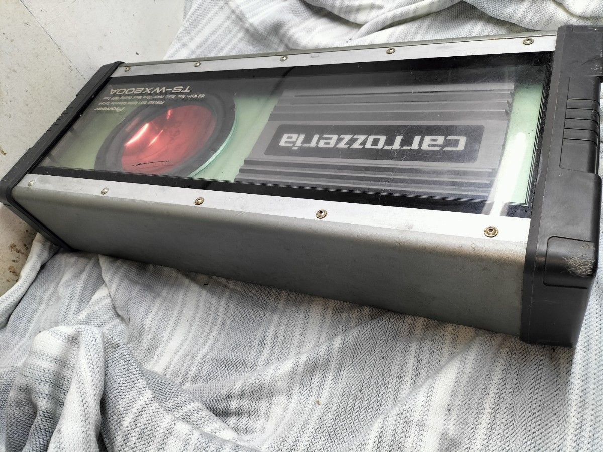 動作未確認】carrozzeria TS-WX200A パワードサブウーファー 動作