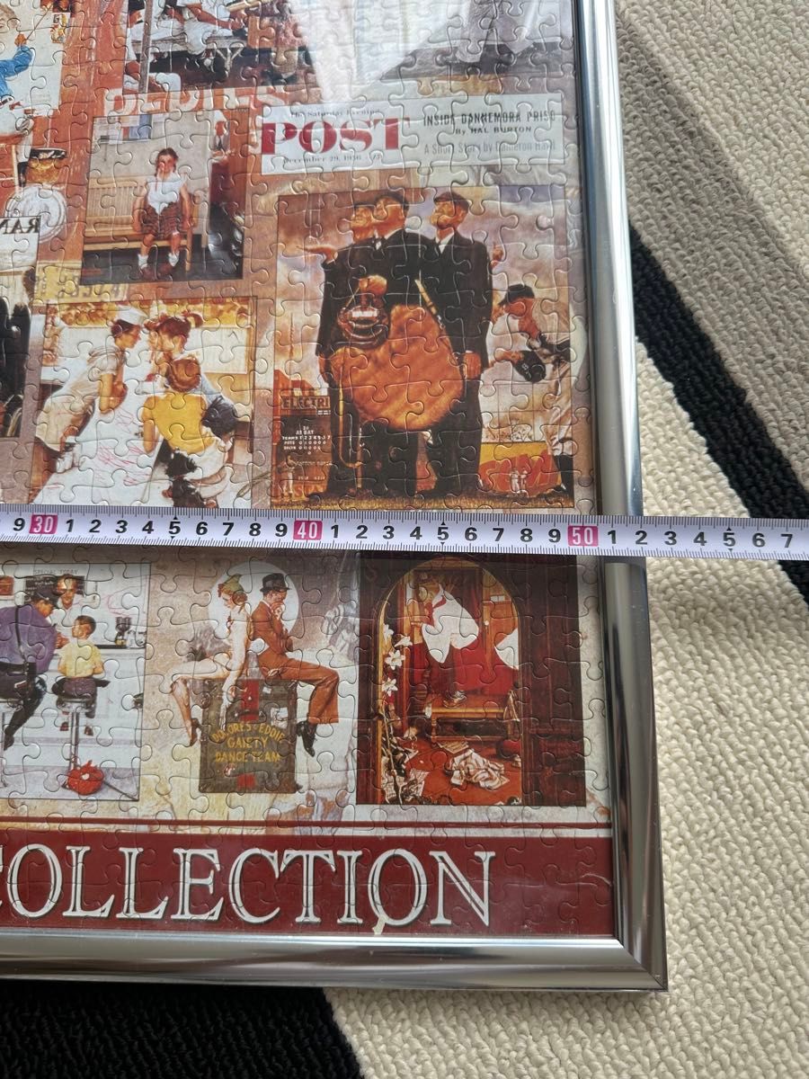 ノーマンロックウェル ポストカバーコレクション 組み立て済みパズル