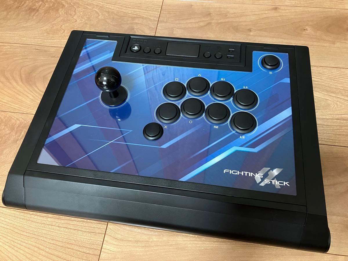 ボタン増設&静音改造済み】HORI アケコン ファイティングスティックα