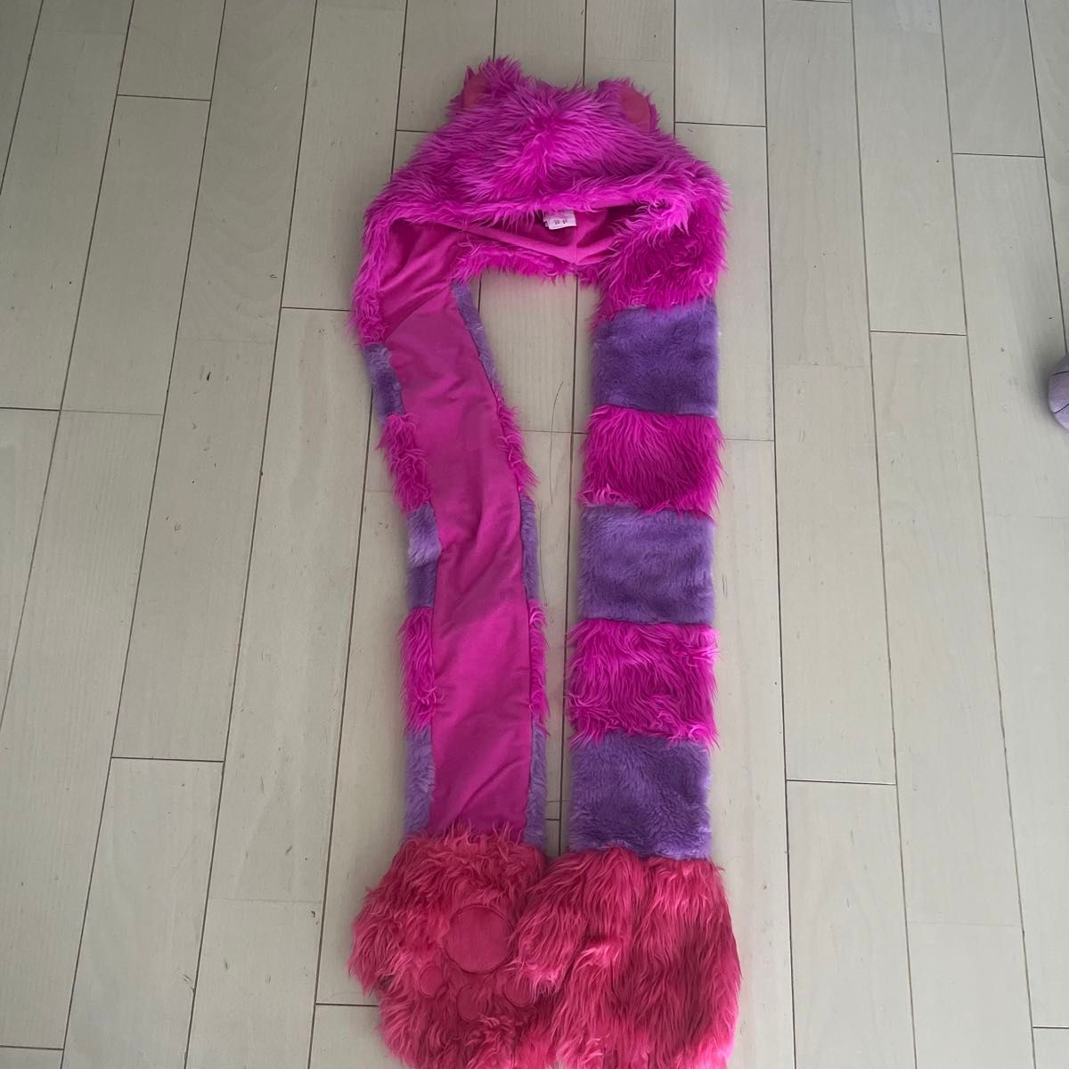 Disney チシャ猫 チェシャ猫&サリー マフラー キャップ 2個セット