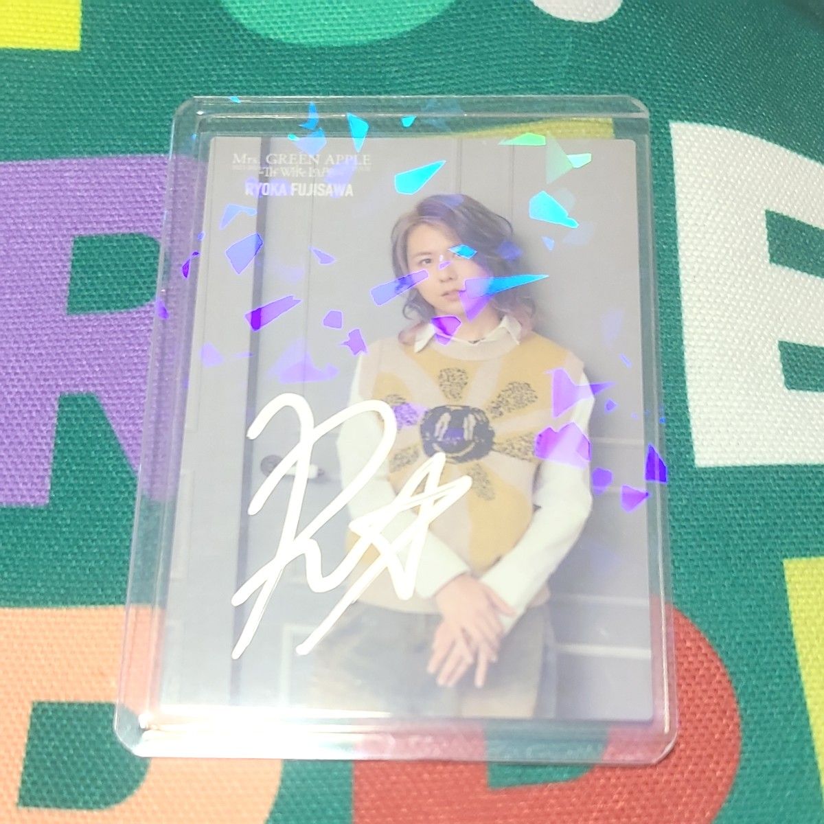Mrs GREEN APPLE 藤澤涼架 サインフォトカ・｜Yahoo!フリマ（旧PayPay