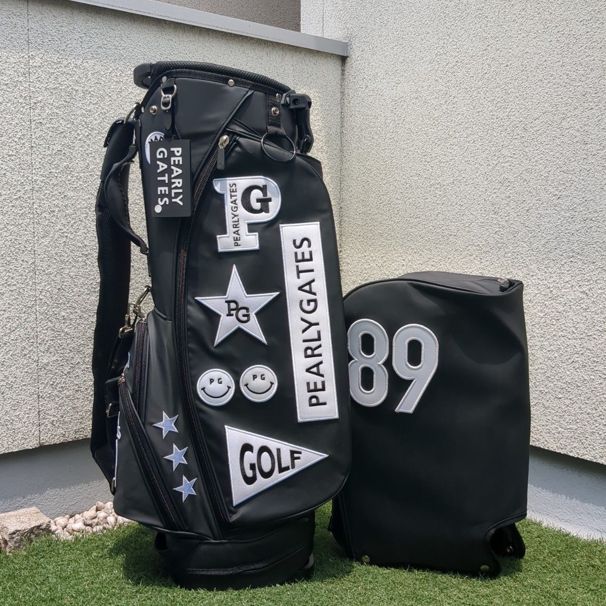 新品未使用】ゴルフ パーリーゲイツ キャディバッグ スタンド式 ゴルフ