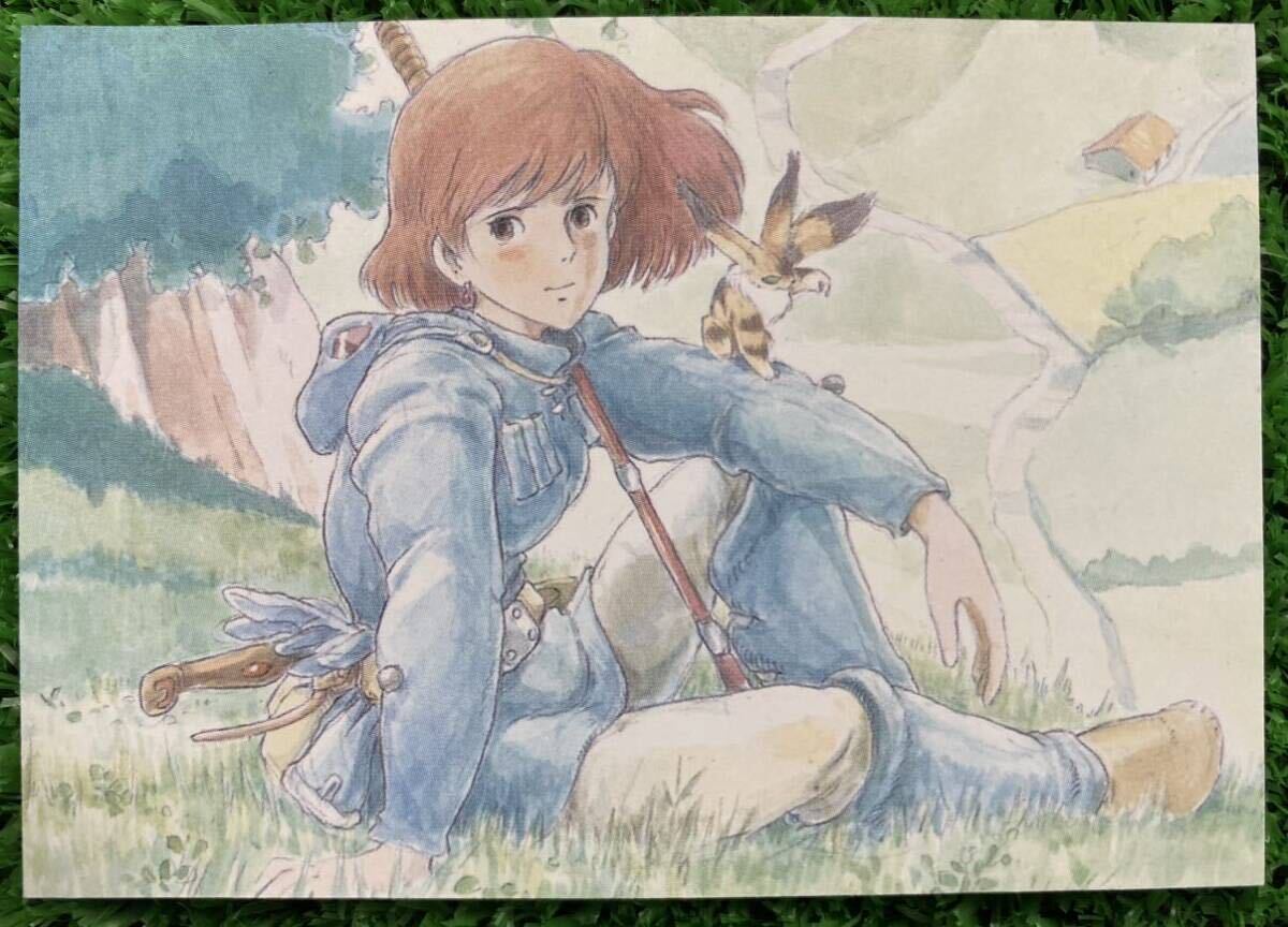 激レア】風の谷のナウシカ オリジナルイラストA 3枚セット 切抜き 宮崎