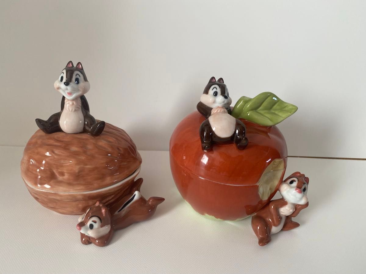 チップ＆デール】チップ 加藤工芸 ガーデンスタチュー 箱あり 未使用