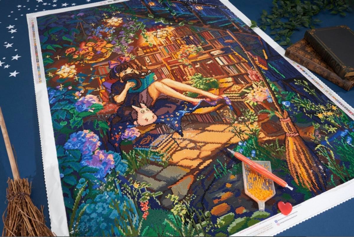 ダイヤモンドアートクラブ Flowerdelivery（v2）キット と Under the