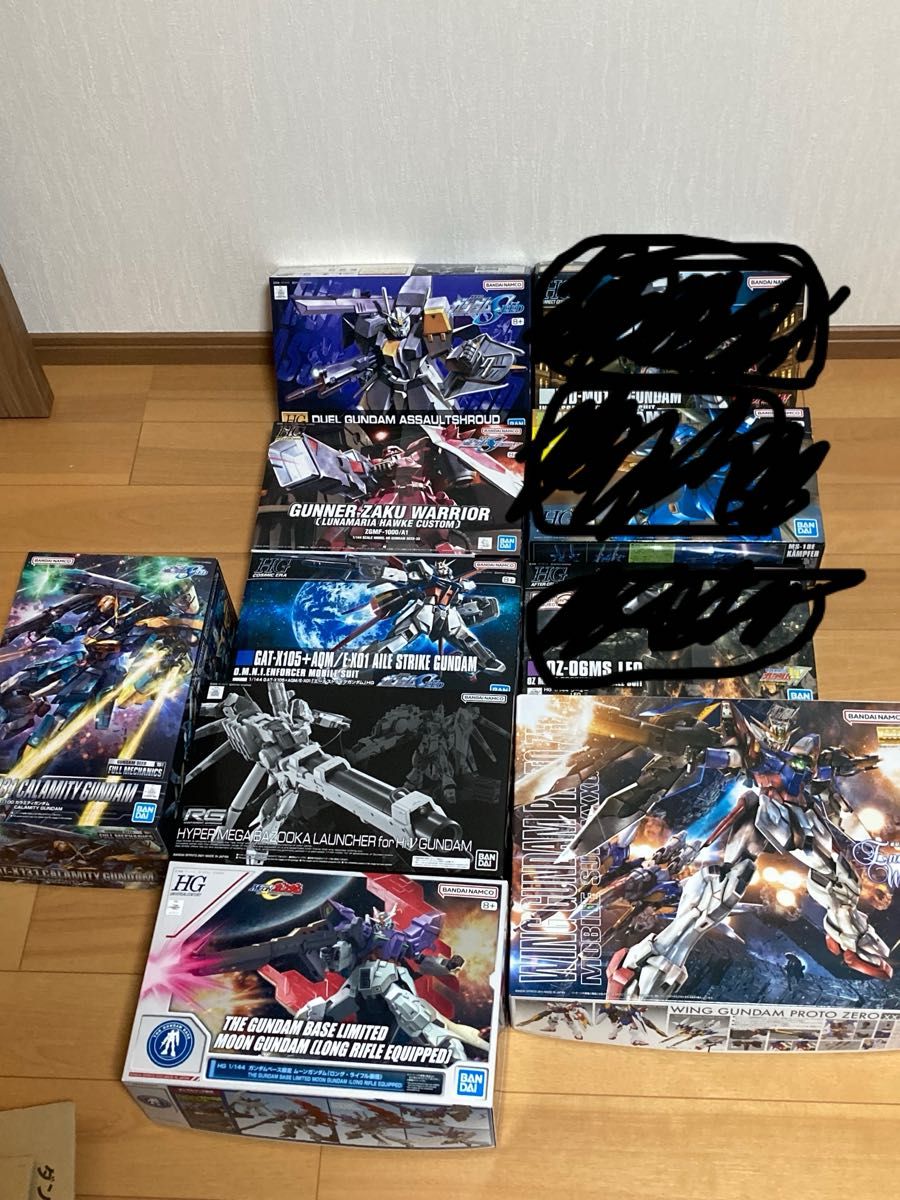 ガンプラまとめ売り クリアカラー 3点セット ガンプラ まとめ売り 3個