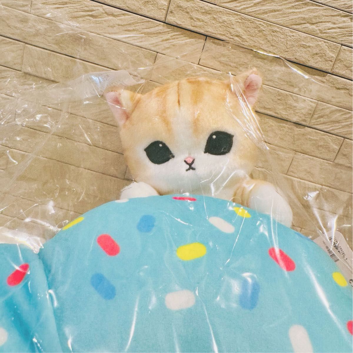 新品未開封 モフサンド mofusand ドーナツくじ A賞 にゃんこ付き