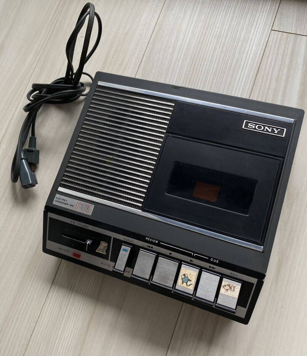 昭和 レトロ ジャンク SONY TC-1230 ソニー カセットテープ レコーダー