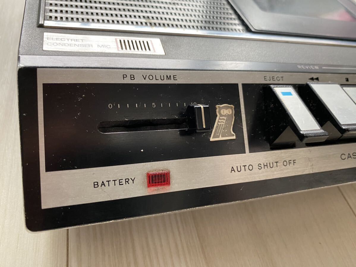 レトロ製品】SONY カセットコーダー TC-1230 レトロ製品】SONY