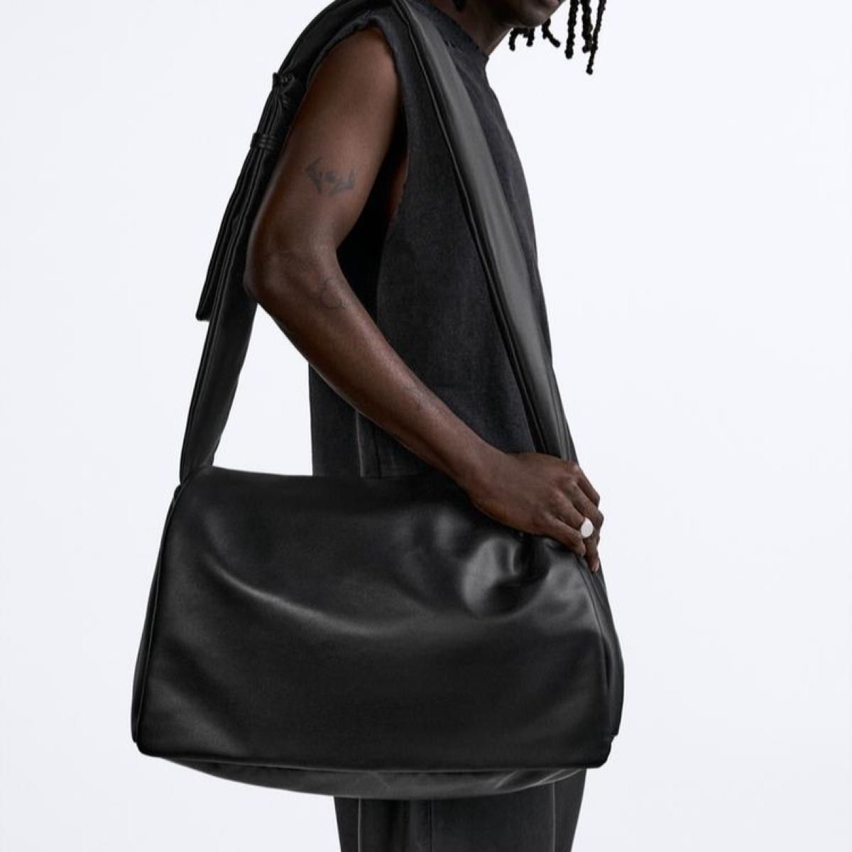 ZARA ソフト XL クロスボディバッグ ショルダーバッグ ハンドバッグ