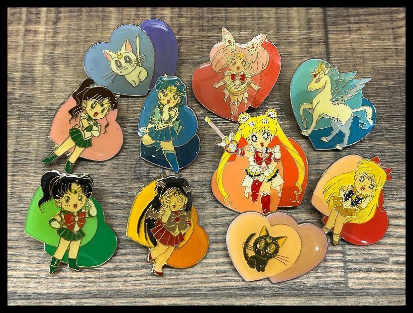 送無 G② SM27 当時物 美少女戦士 セーラームーン ピンバッジ ピンズ
