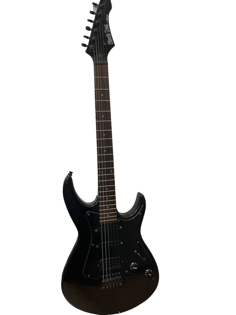 Aria Pro II BLACK DOG エレキギター 生産終了品 マッチングヘッド