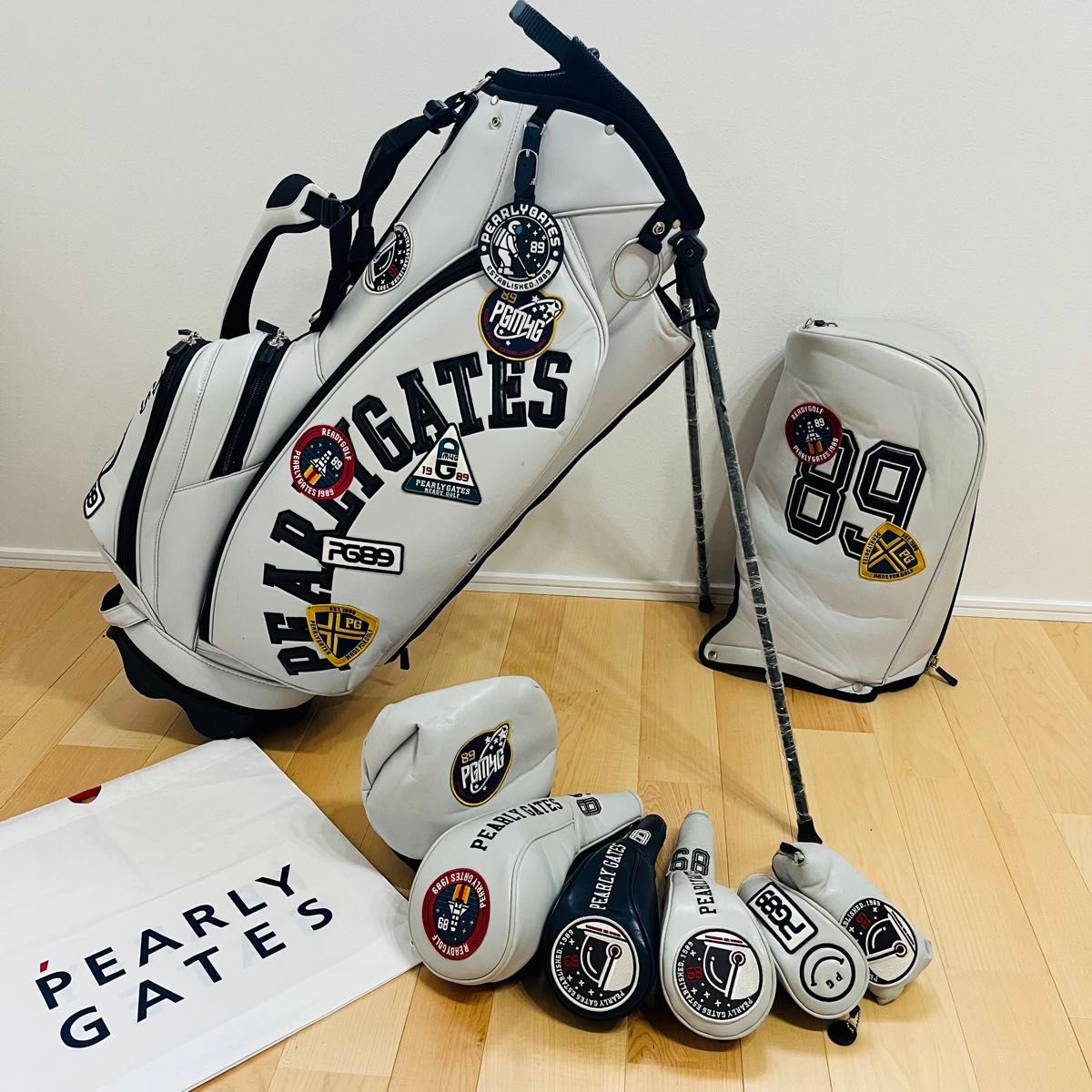 パーリーゲイツ スペースワッペンシリーズ スタンド式キャディバッグ