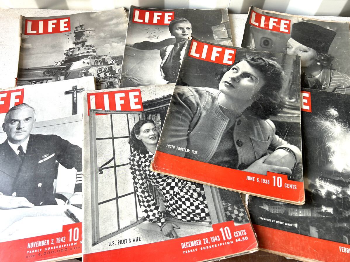 1937年1939年1941年1951年4冊 LIFEマガジン まとめ売り 1937年1939年