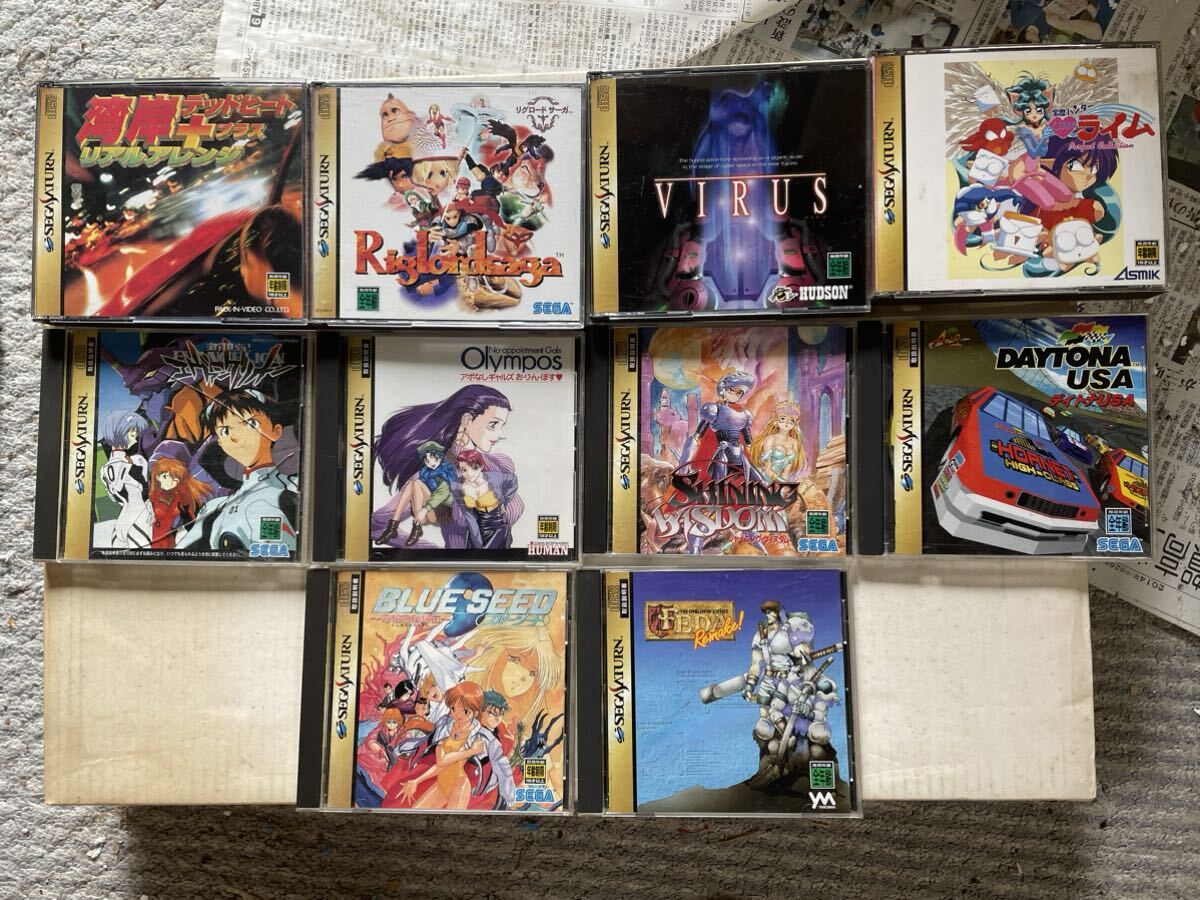 Yahoo!オークション - セガサターン ソフト 10本セット