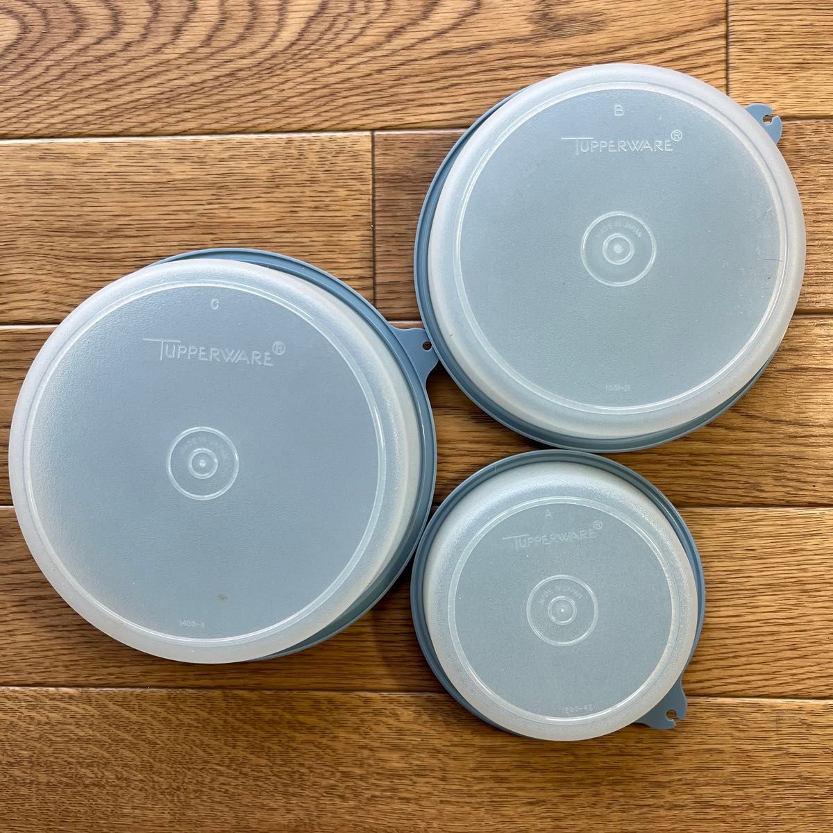 昭和レトロ タッパーウェア 3サイズセット｜Yahoo!フリマ（旧PayPay