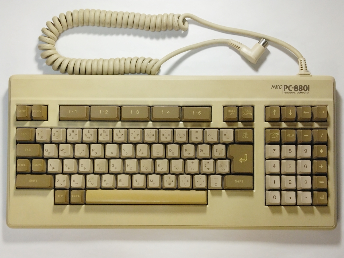 Yahoo!オークション - NEC PC-8801用キーボード