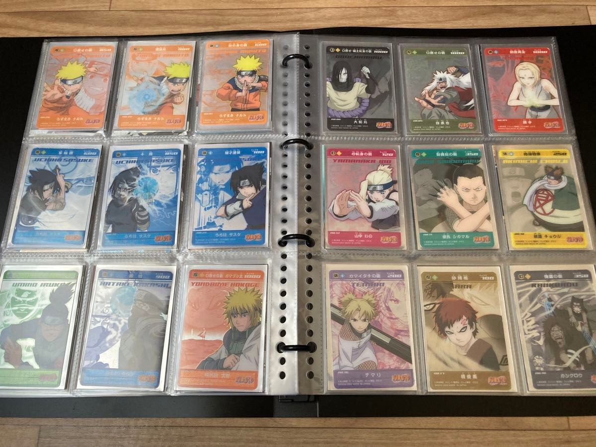 貴重 NARUTO ナルト カード ファイルごとまとめ売り！ 貴重！NARUTO