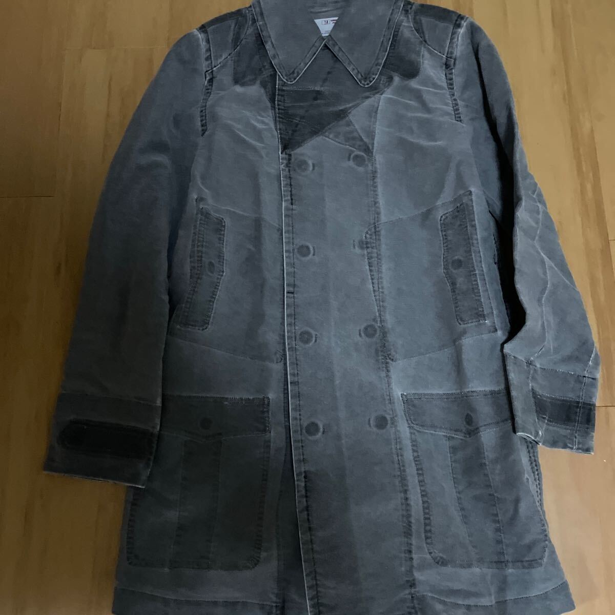 レア アーカイブUNDERCOVER 初期 レリーフ Pコート 藤井フミヤ着