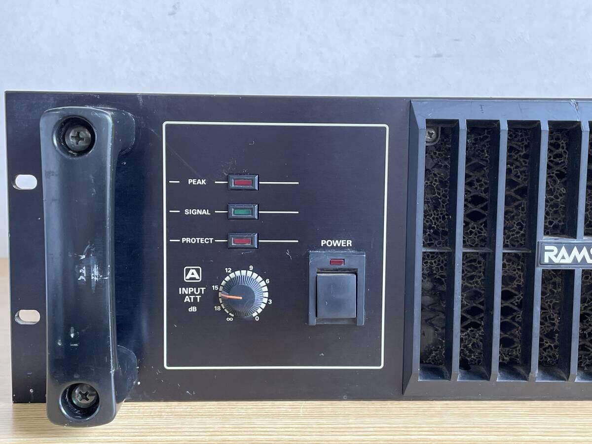 希少 昭和レトロ商品）ナショナル 2チャンネルパワーアンプ WP-9110