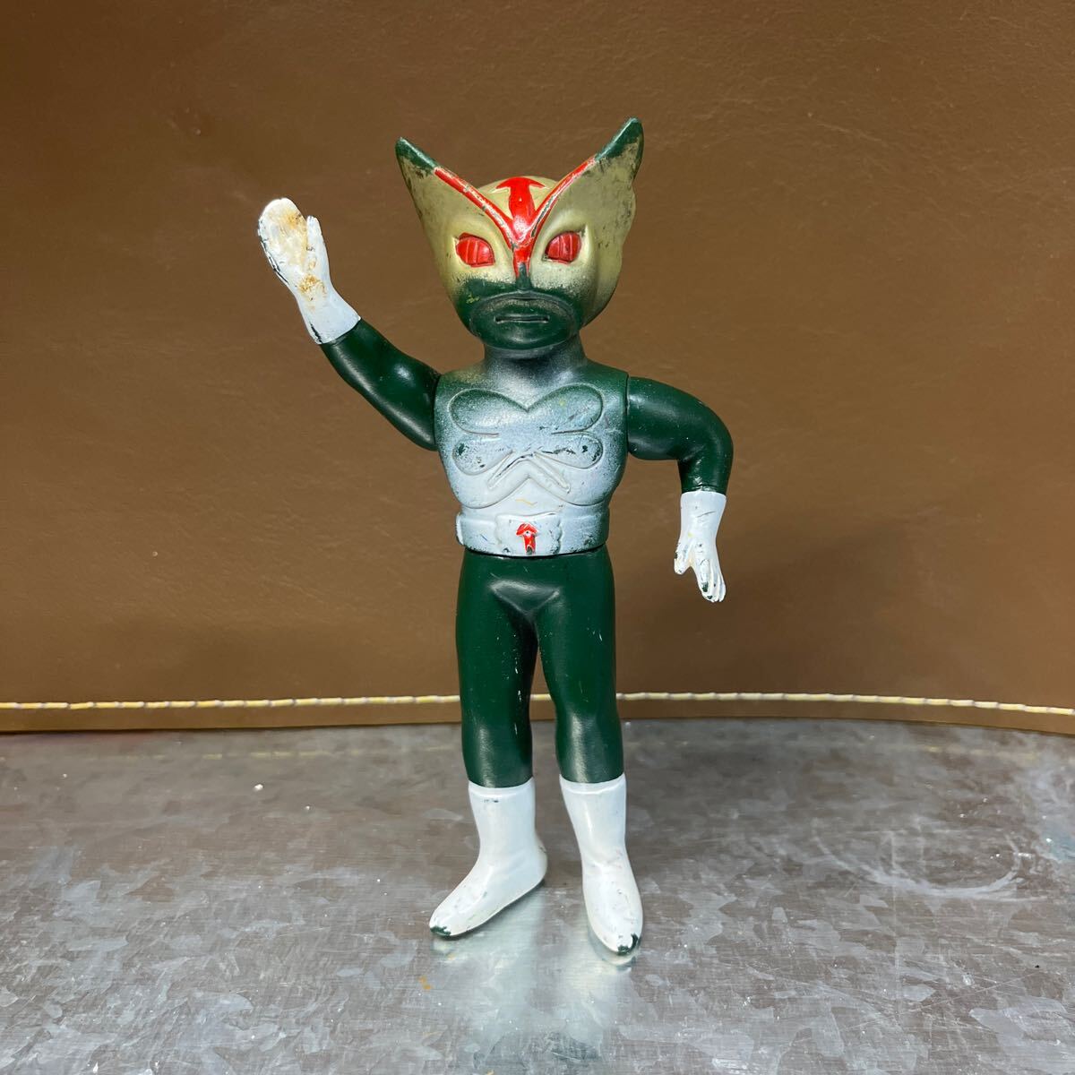 当時物 超人バロムワン 盆踊りパチ 無版権 ソフビ 当時物 超人