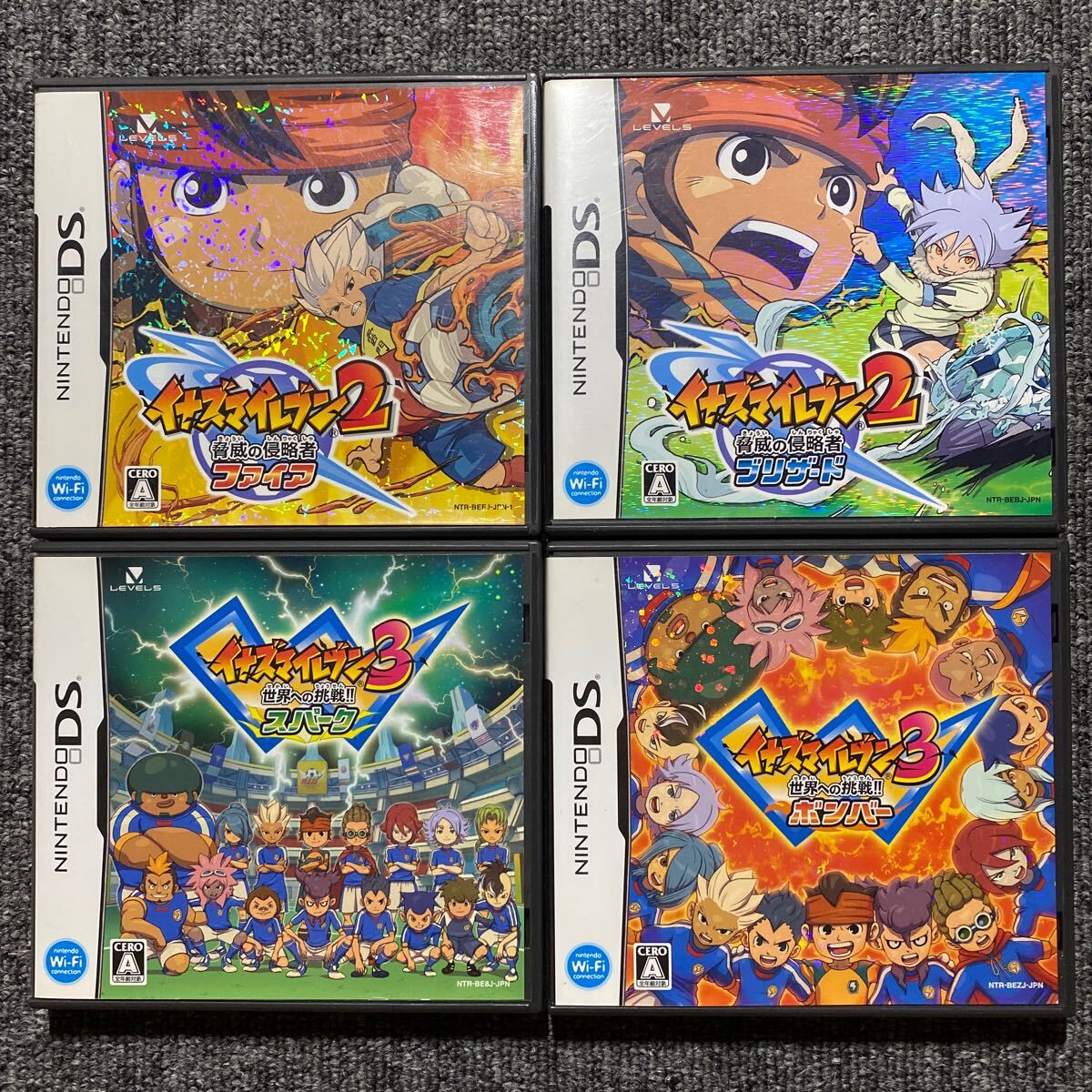 DS イナズマイレブン 4本セット｜Yahoo!フリマ（旧PayPayフリマ）