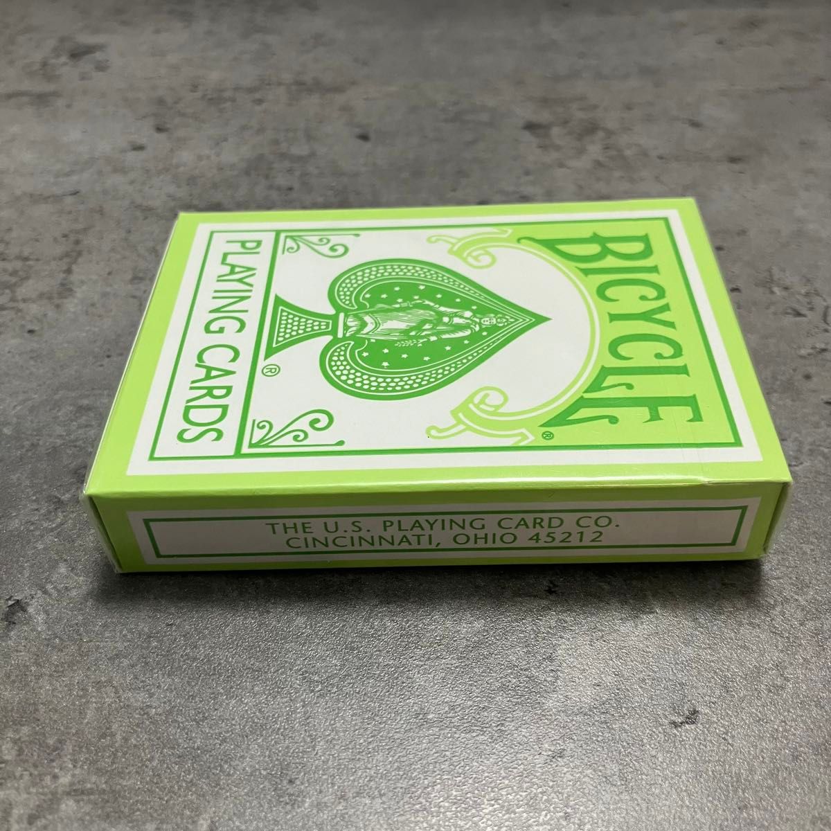 未使用品 bicycle トランプ パステルグリーン 緑 希少 OHIO製｜Yahoo