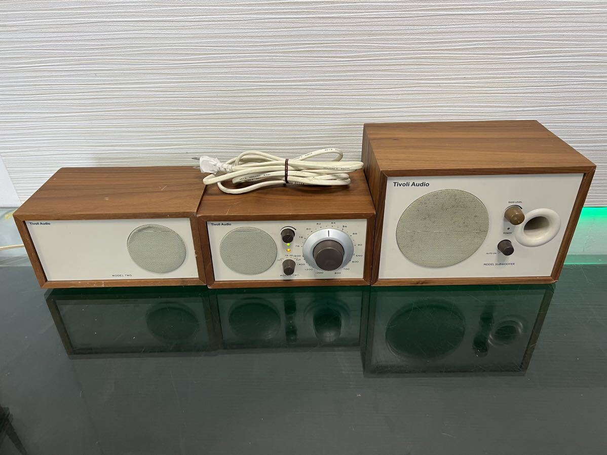 Tivoli Audio MODEL TWO CD スピーカー リモコン セット Tivoli Audio