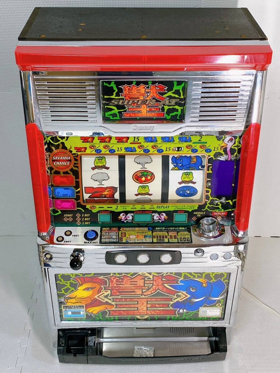 Yahoo!オークション - サミー 初代 獣王 実機 4号機 パチスロ スロッ