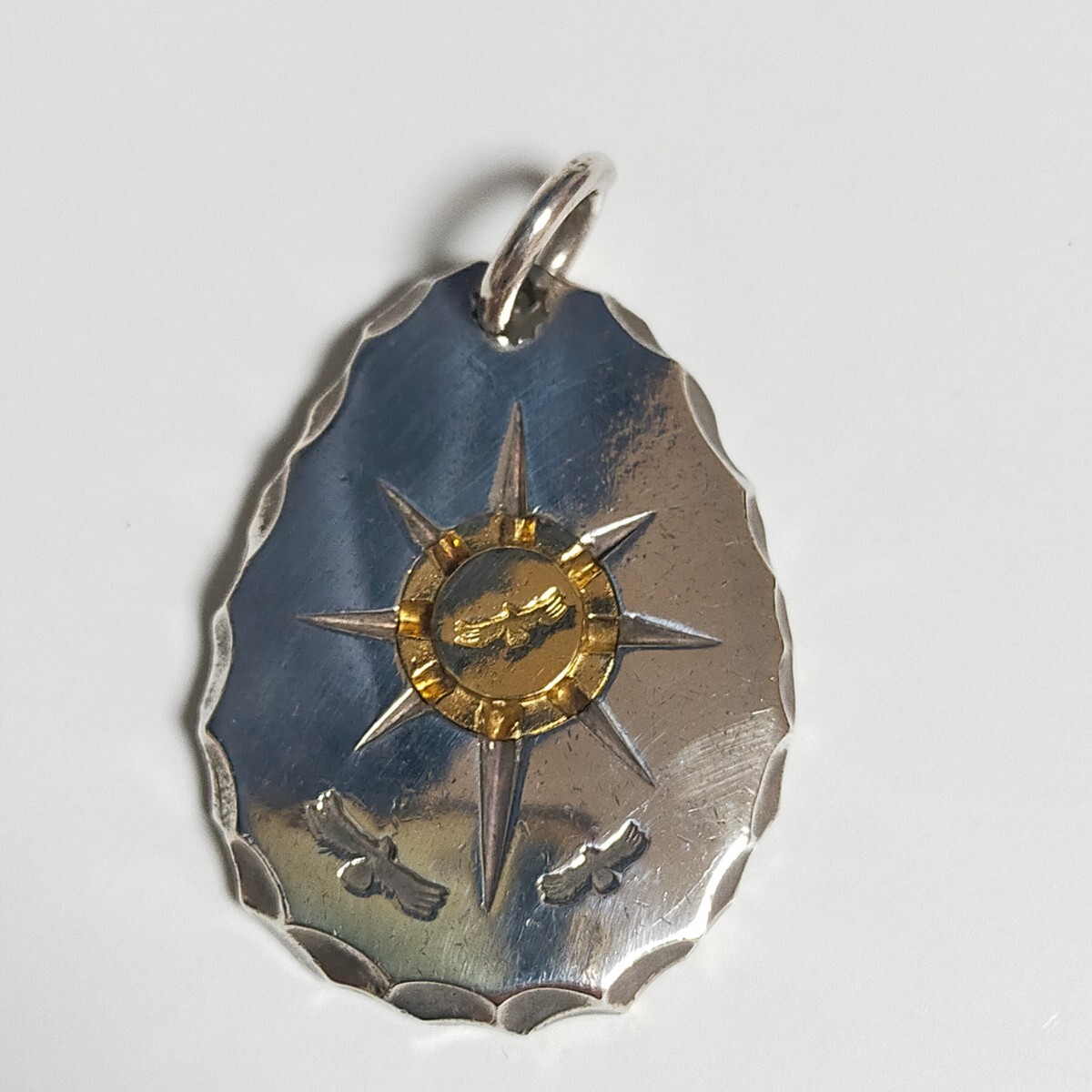 tady&king タディ&キング 希少廃盤 8本彫り イーグルメタル タタキ L