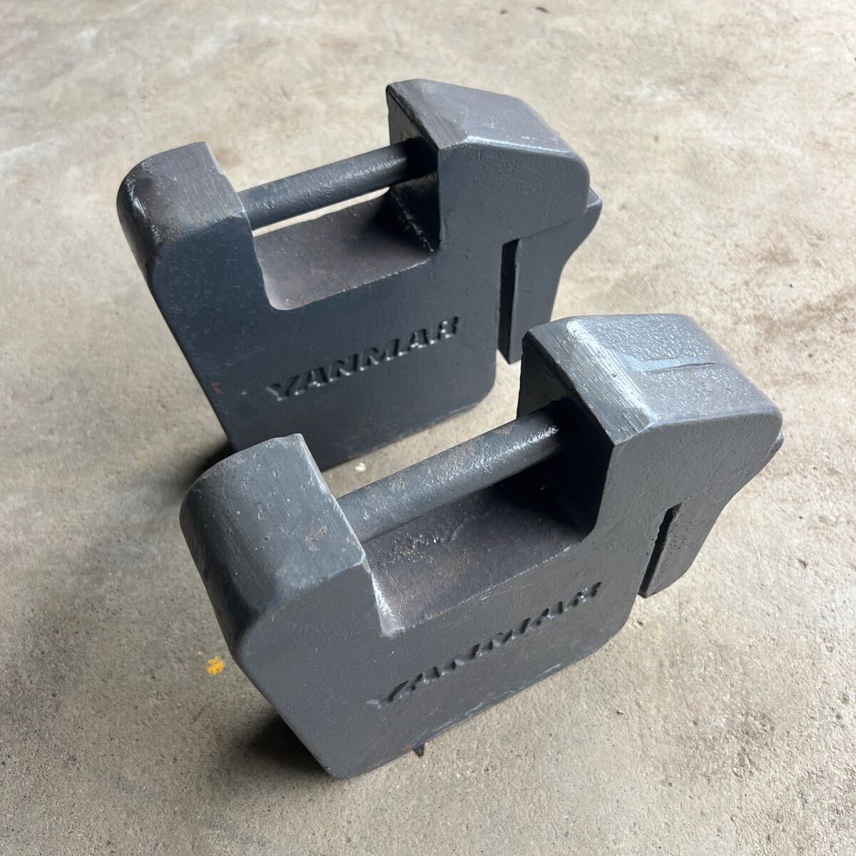 ヤンマー トラクター用 ウエイト 2個セット｜Yahoo!フリマ（旧PayPay