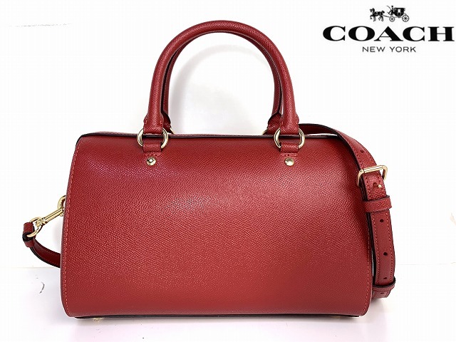 新品 送料無料 コーチ COACH ラグジュアリー レザー ローワン