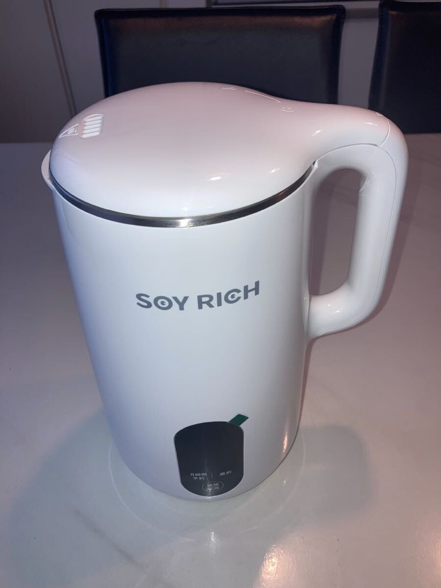 豆乳メーカー ソイリッチ SOY RICH DJ10B-P27E 使用2回｜Yahoo!フリマ