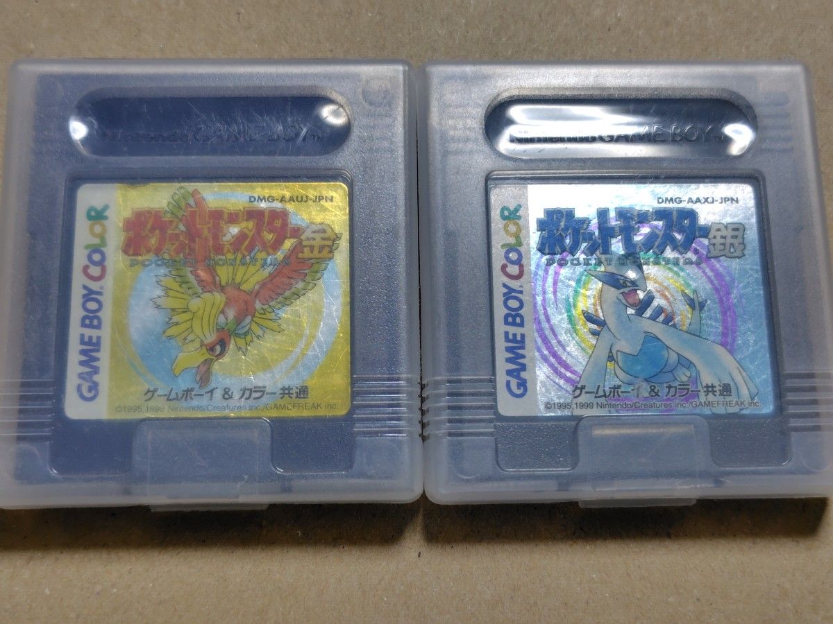 ポケットモンスター金銀 セット ソケット電池交換済 ゲームボーイ