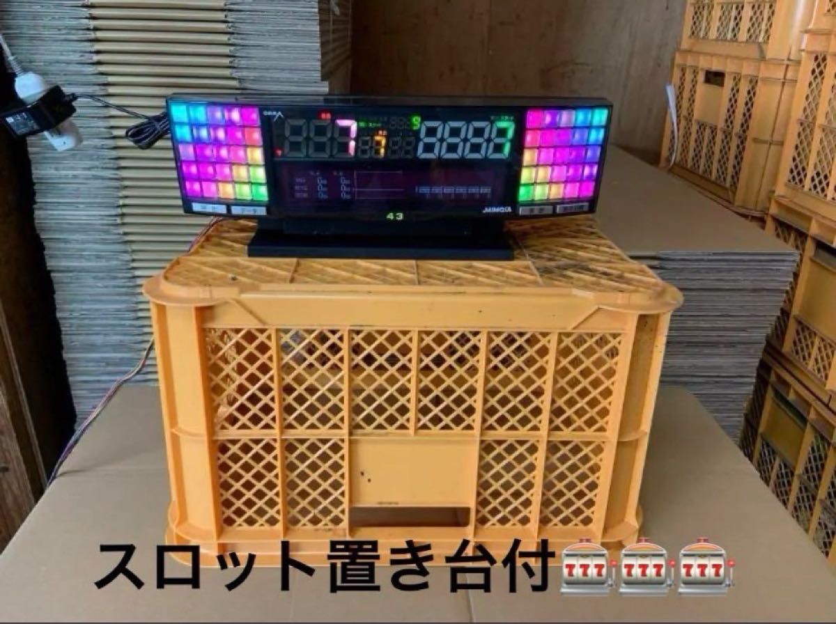 パチスロデータカウンター ミモザ 家庭用電気仕様 台付き｜Yahoo