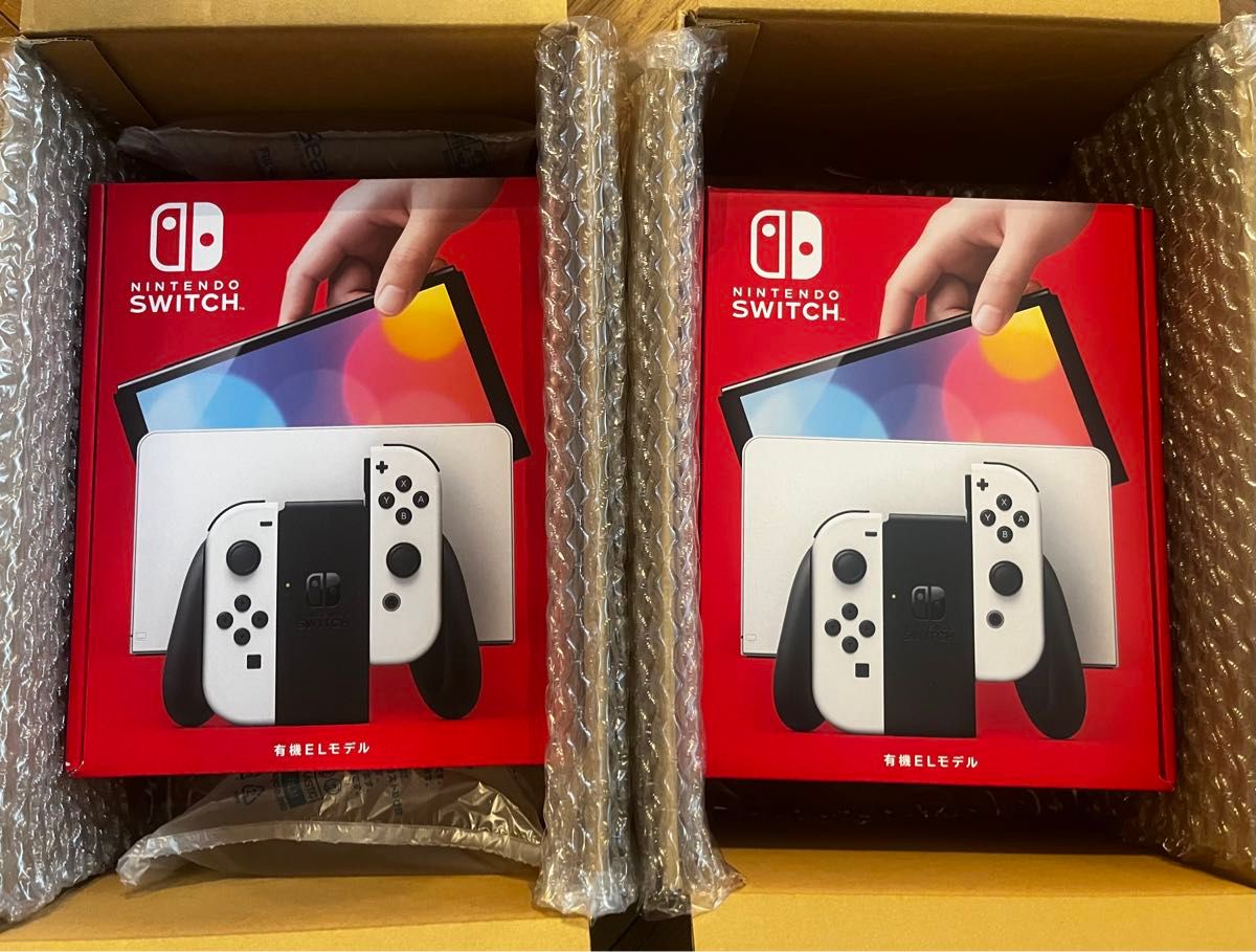 Nintendo Switch 有機ELモデル 2台 ホワイト ニンテンドースイッチ
