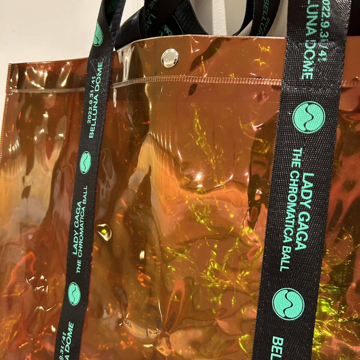 レディーガガ 2022 トートバッグ コンサートVIP席グッズ ゴールド席