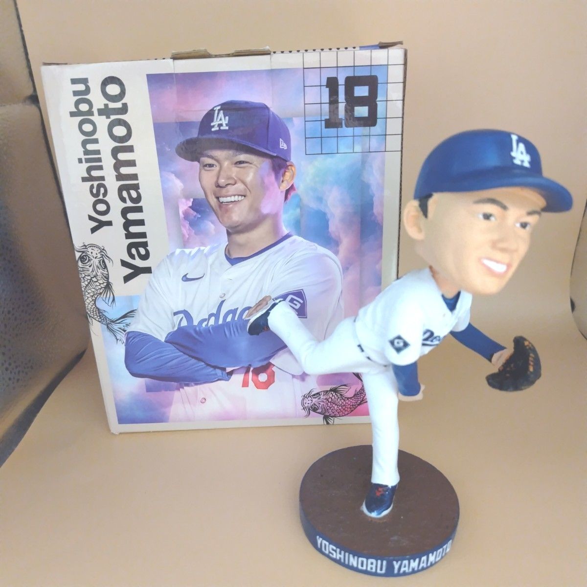 非売品】山本由伸 ボブルヘッド ドジャース 2024年6月13日 球場配布