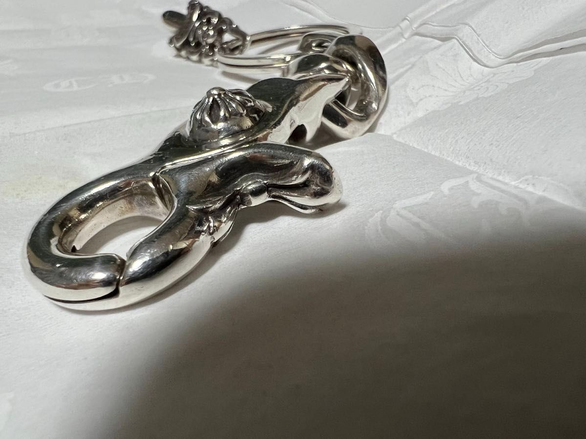 クロムハーツ クラシックキーチェーンクリップ ショートRINKAN購入証明