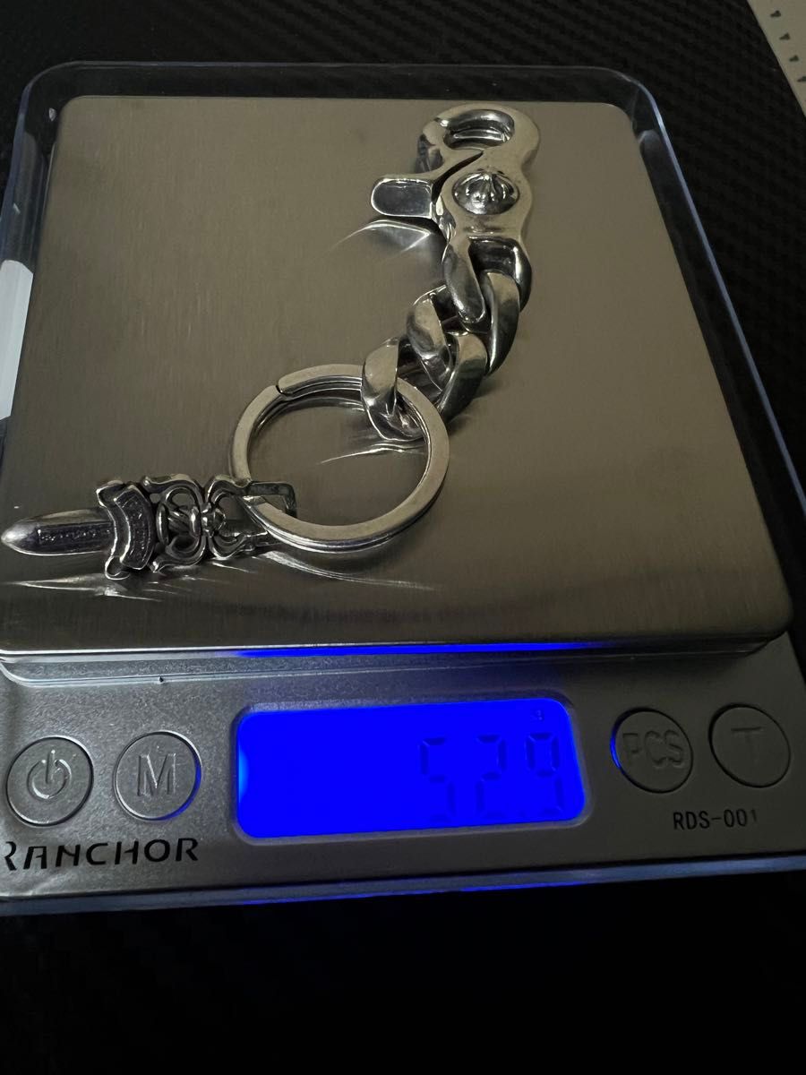 クロムハーツ クラシックキーチェーンクリップ ショートRINKAN購入証明