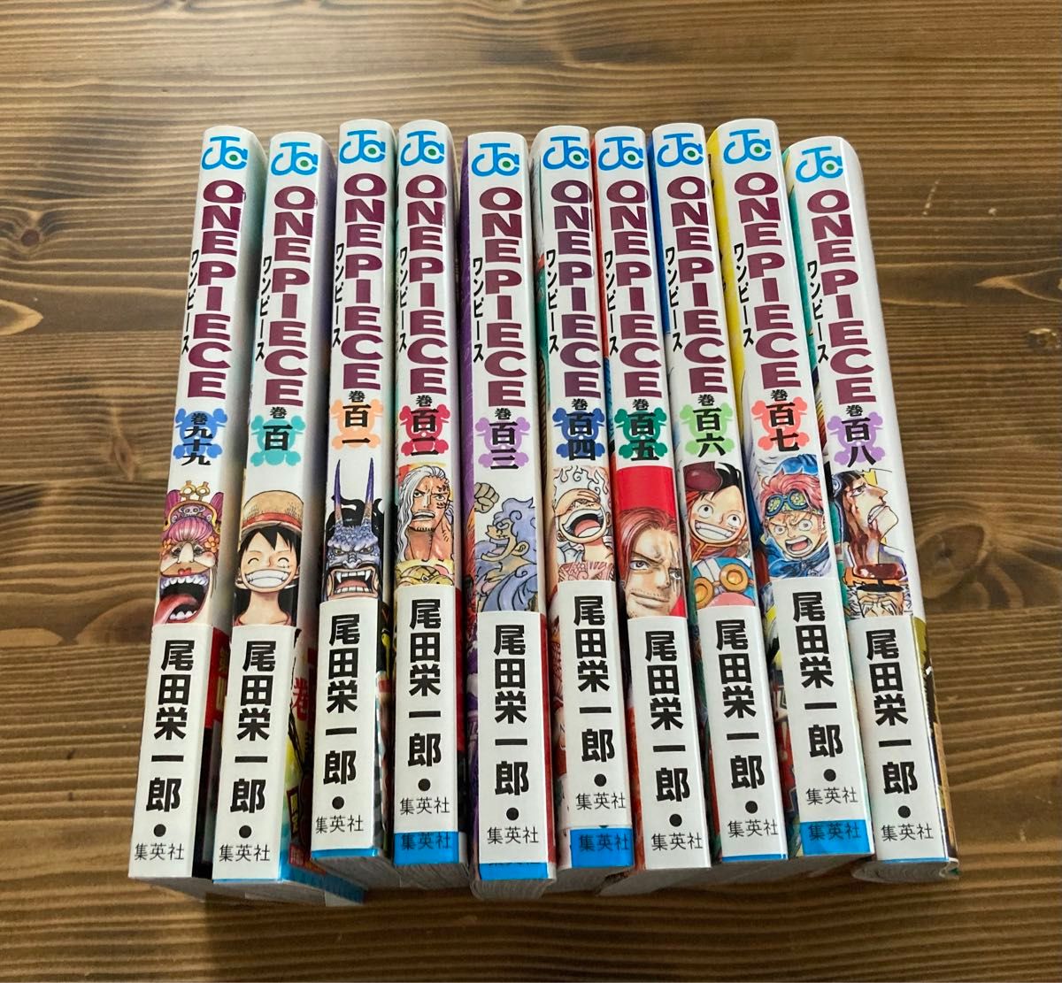 ワンピース ONE PIECE コミック セット 漫画 99巻〜108巻 帯あり