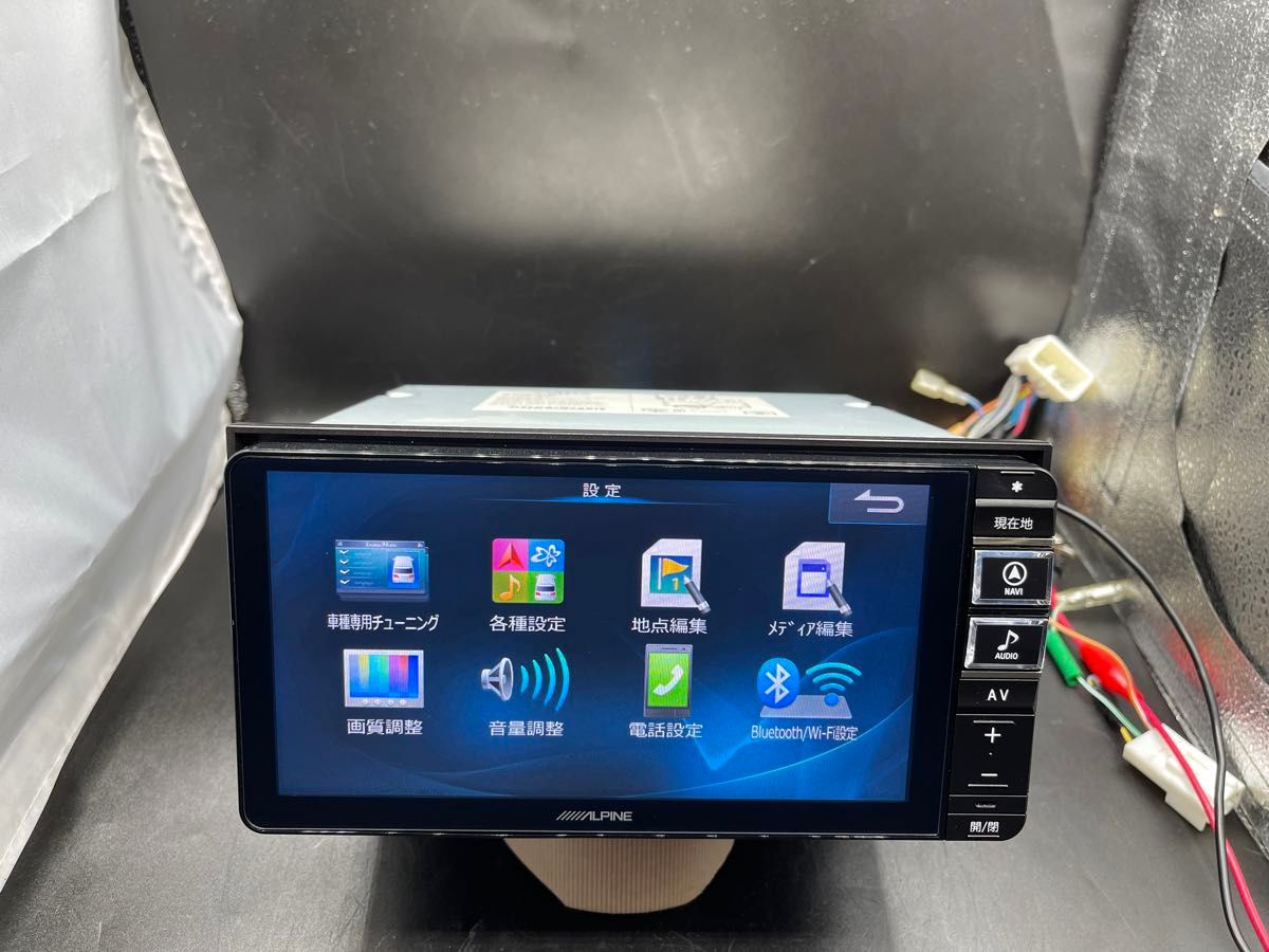 ALPINE 7WZ Bluetooth 7型スーパークリアLED液晶WVGAナビゲーション/地