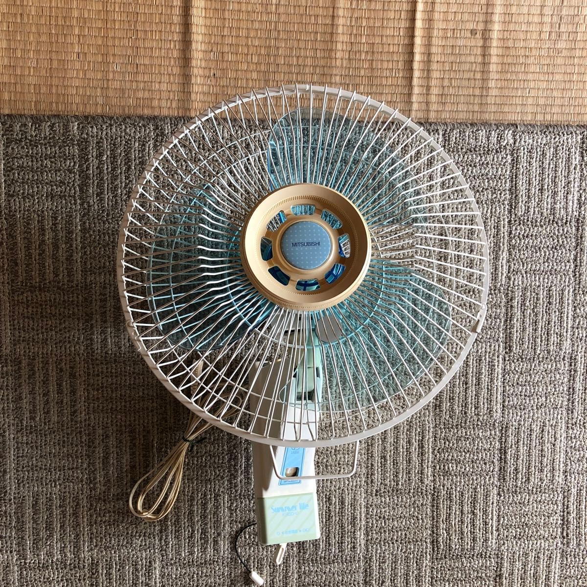 昭和レトロ 壁掛け扇風機 三菱 SUMMER LIFE K350-U｜Yahoo!フリマ（旧