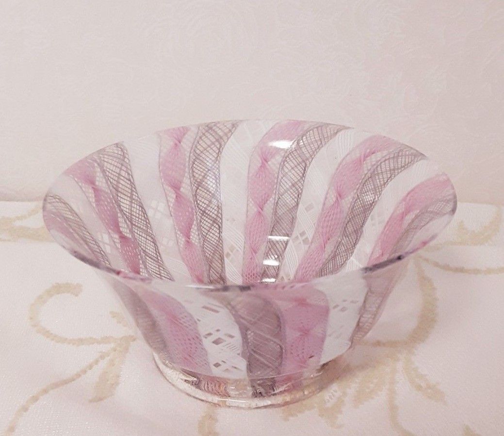 専 用 イタリア フィリグラーナ ボール ヴェネチアングラス ムラノ