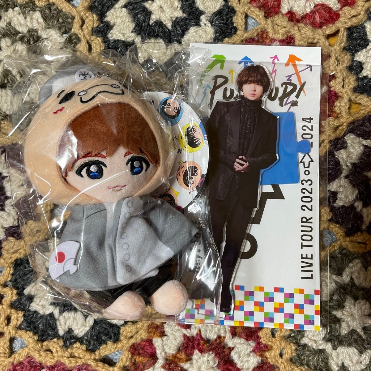 Hey Say JUMP Liveグッズ 伊野尾慧 ぬいぐるみ ビッグアクリルスタンド