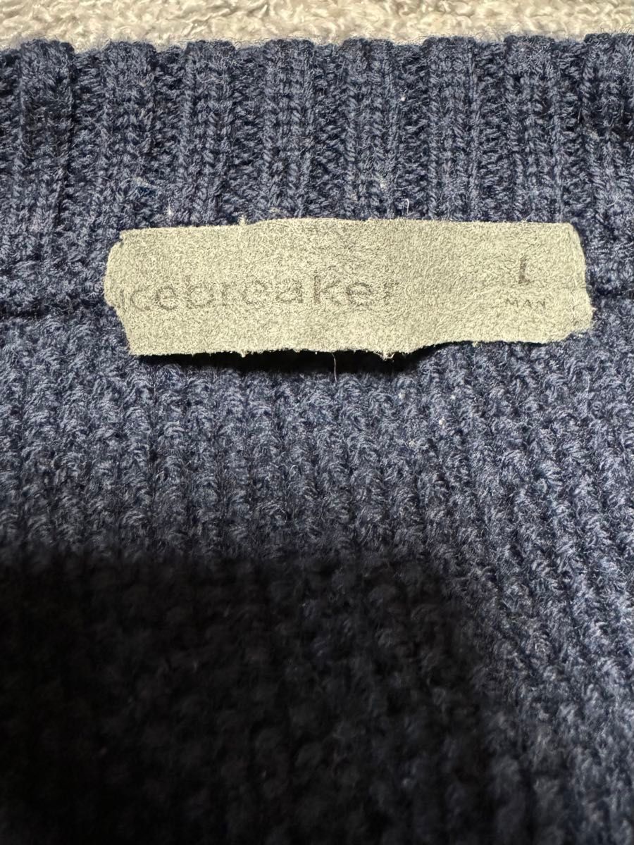 アイスブレーカー ニット メリノウール クルーネック ウールセーター