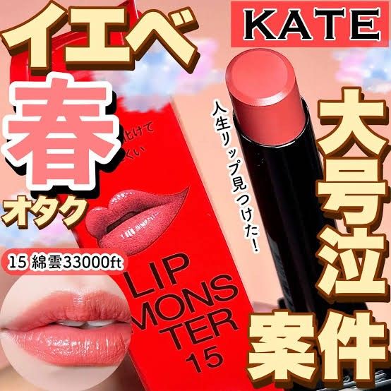 新品 未開封 正規品 ケイト LIP MONSTER リップ モンスター新色 15