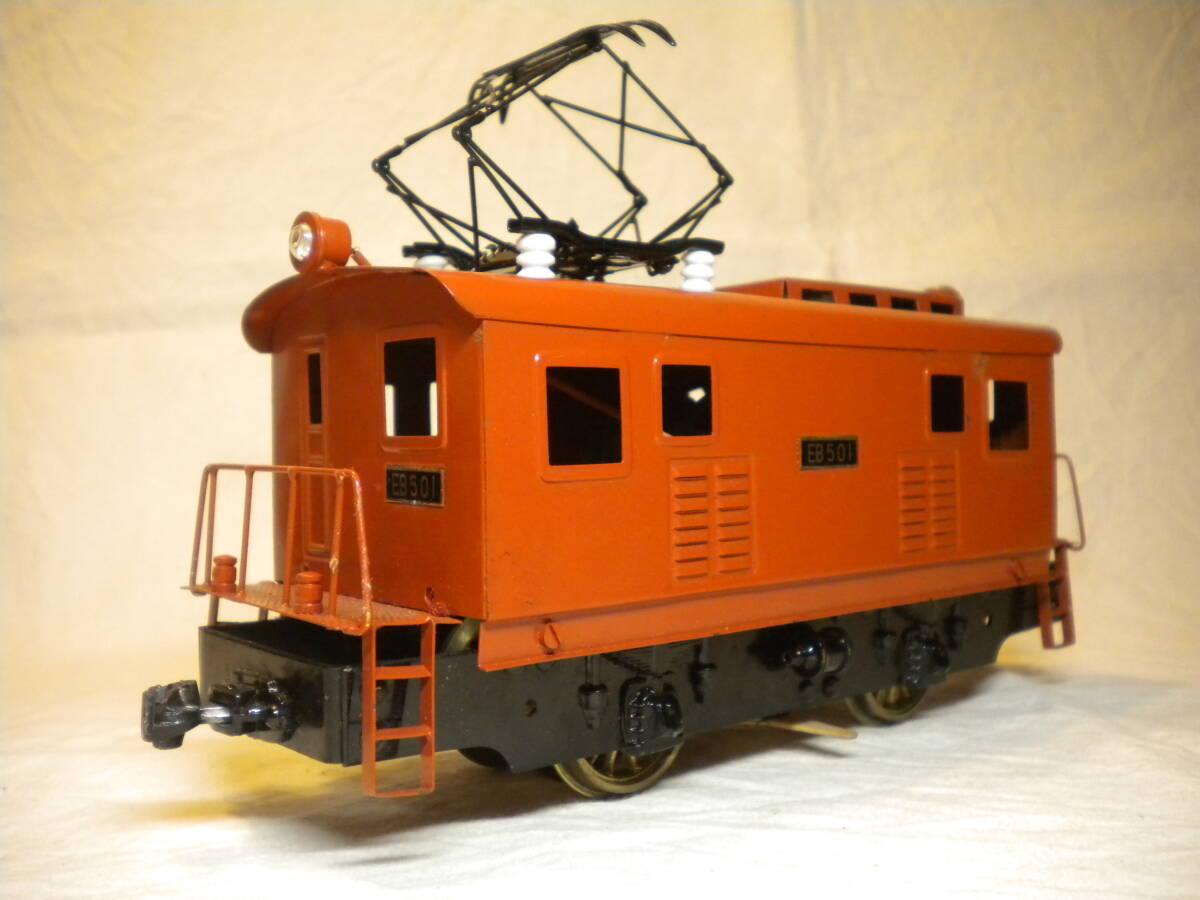 Yahoo!オークション - 三線式Oゲージ EB501 電気機関車 茶色 KTM・カ