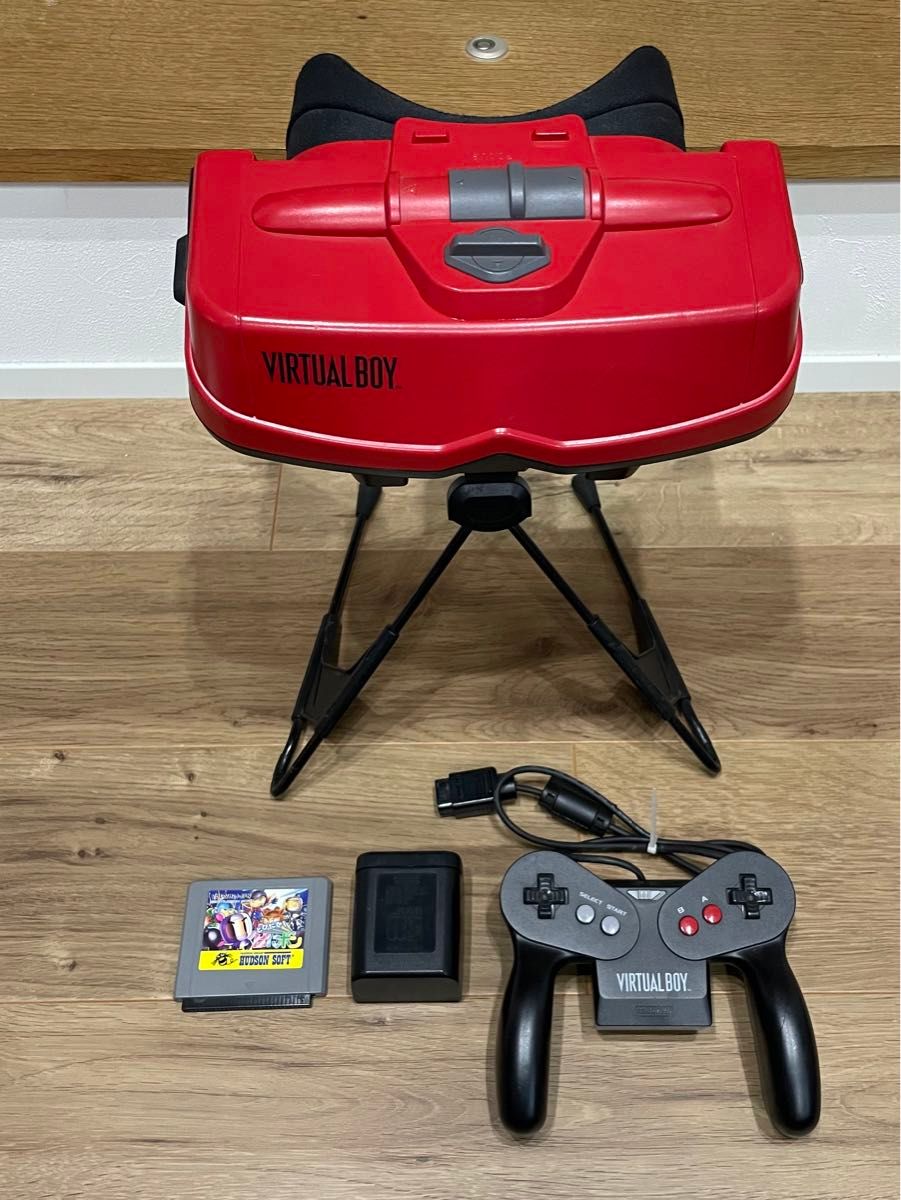 Nintendo バーチャルボーイ 本体 コントローラー ソフト まとめ売り