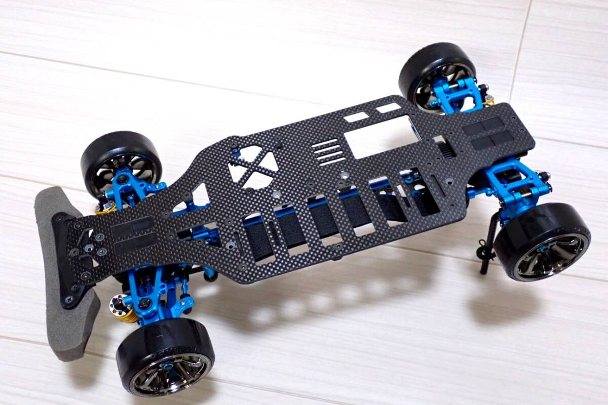 Yahoo!オークション - 美品 1/10 タミヤ TT01 カーボン ドリフト シャ